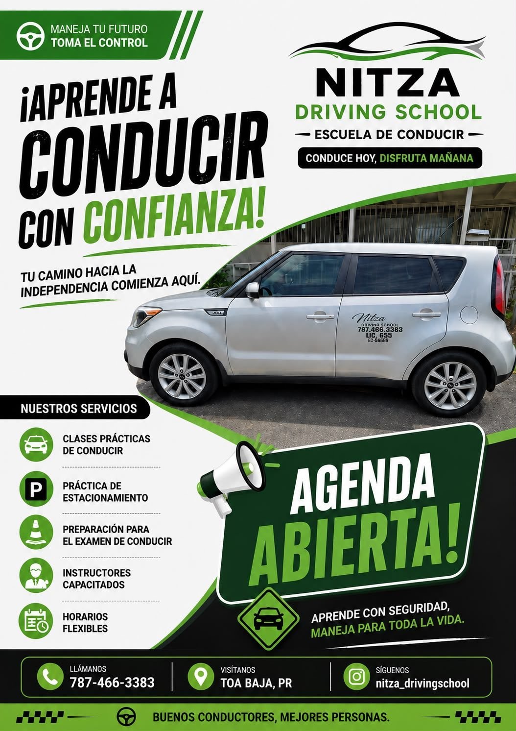Logo Nitza Driving School